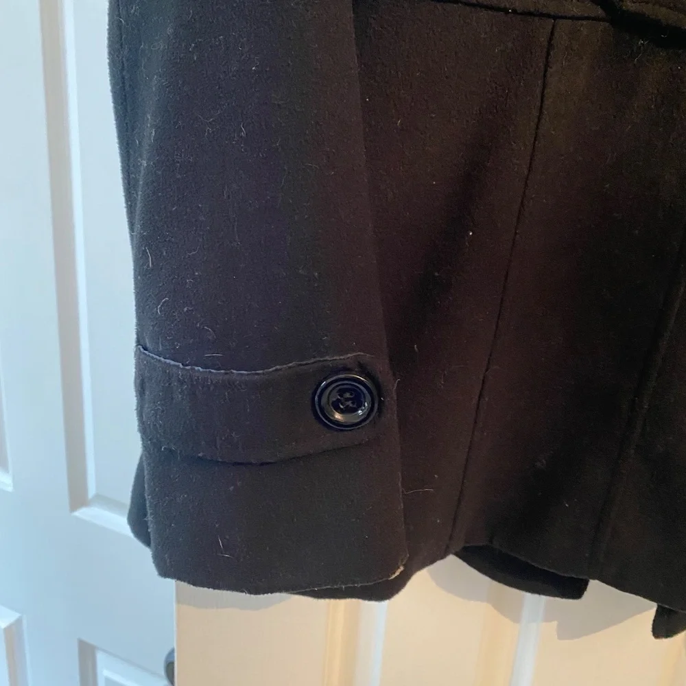 Black Pea Coat